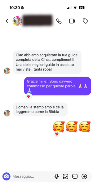 Feedback Viaggiatore 1
